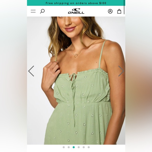 BNWT O’Neil Kaline Mini Dress - Picture 6 of 11